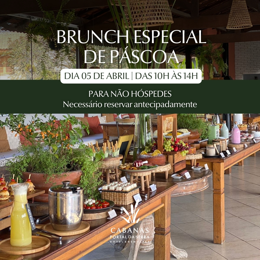 Brunch de Páscoa no Domingo (Aberto ao Público)